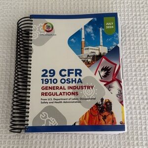 OSHA General Industry study guide Book NEW 2024 Edition